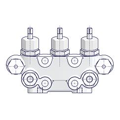 3 Valve Manifolds With Test Connection Standard 2