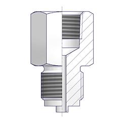 Adapter (Innengewinde x Außengewinde)  Standard 2