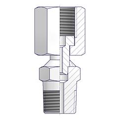 Swivel Gauge Adapters Standard 5