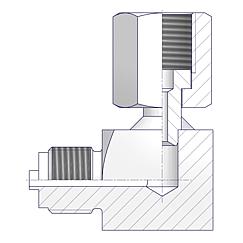 Swivel Gauge Adapters Standard 6