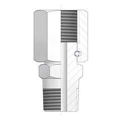 Swivel Gauge Adapters Standard 4