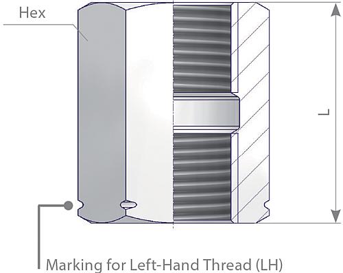 Adjusting Nuts Drawing (arrangement) 1