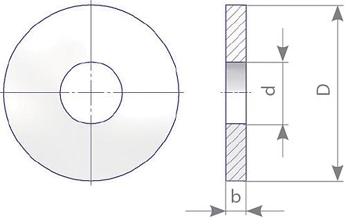 Sealing Washers Drawing (arrangement) 1