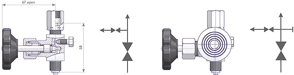 Gauge Valves Drawing (arrangement) 1