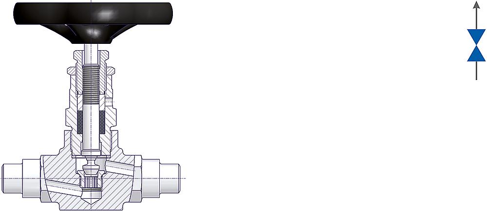 Screwed Bonnet Valves Drawing (arrangement) 1