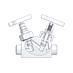 Union Bonnet Tandem Valves Standard 2