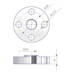 Threaded Pipe Ends DIN 19207 Standard 3