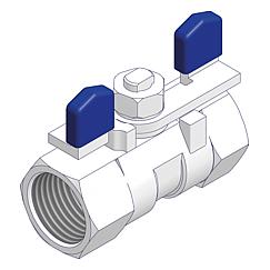 Low-Pressure Ball Valves Standard 2