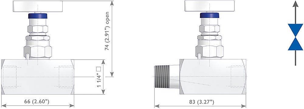 Hand Valves Drawing (arrangement) 1