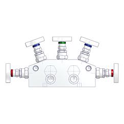 5 Valve Manifolds Standard