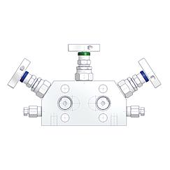 3-fach Ventilblöcke Standard 3