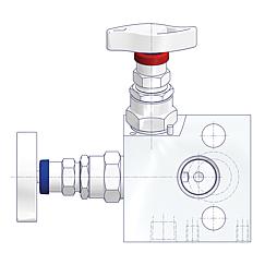 2-fach Ventilblöcke  Standard 2