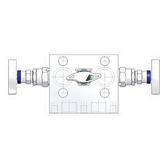 3-fach Ventilblöcke Standard 4