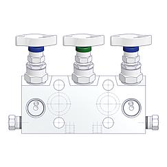 3-fach Ventilblöcke Standard 4