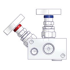 2-fach Ventilblöcke Standard 2