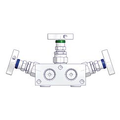 3 Valve Manifolds Standard 2