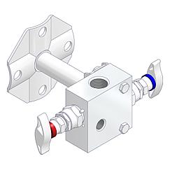 2-fach Ventilblöcke Standard 3