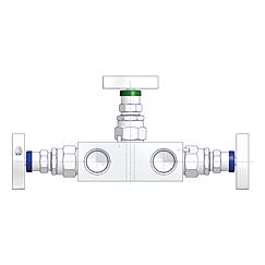 3-fach Ventilblöcke Standard 3