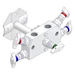 5 Valve Manifolds Standard 4