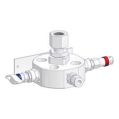 SM Instrument-Monoflansche Standard