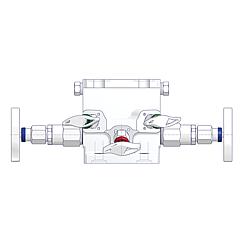 5 Valve Manifolds Standard