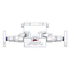 5 Valve Manifolds Standard