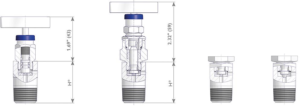 Bleeder Valves Drawing (arrangement) 1