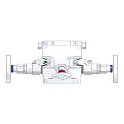 5 Valve Manifolds Standard 4