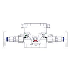 5 Valve Manifolds  Standard 4