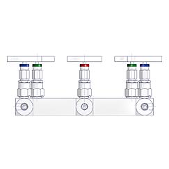 Chart Recorder Manifolds Standard 4