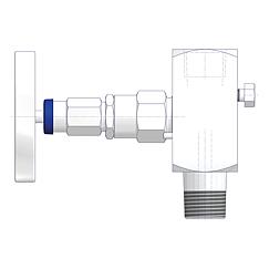 Manometerventile mit Weichsitz Standard 3