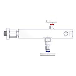 Ventilblöcke für Ultraschall-Durchflussmesser-Anwendungen Standard 5