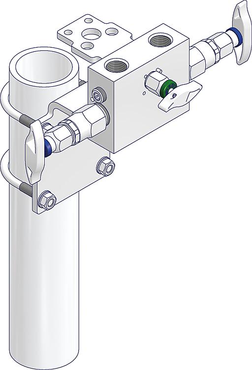 Remote Manifold AS-Schneider - 3 Valve Manifolds R3A/R3S Type