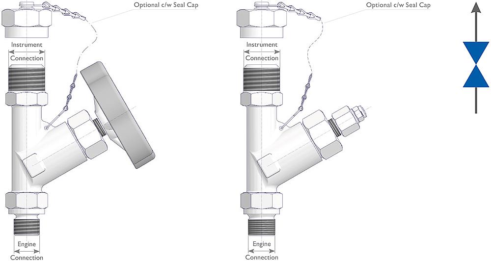 Indicator Valves Drawing (arrangement) 1