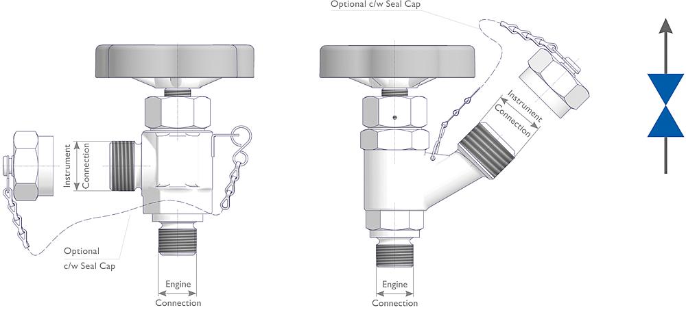 Indicator Valves Drawing (arrangement) 1